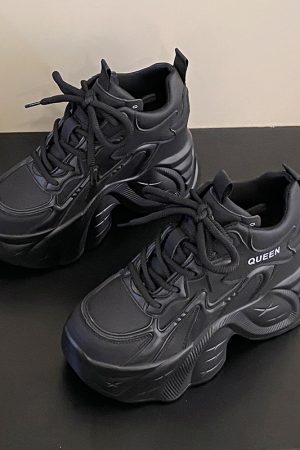 10cm Height-Increasing Dad Shoes for Women - Spring 2025 Thick-Soled Casual Sneakers for Short Stature, Trendy Little White Shoes