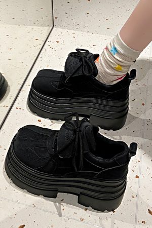 10cm Thick-Soled Platform Loafers for Women - 2025 Spring Retro British College Style Versatile Low-Height Flats