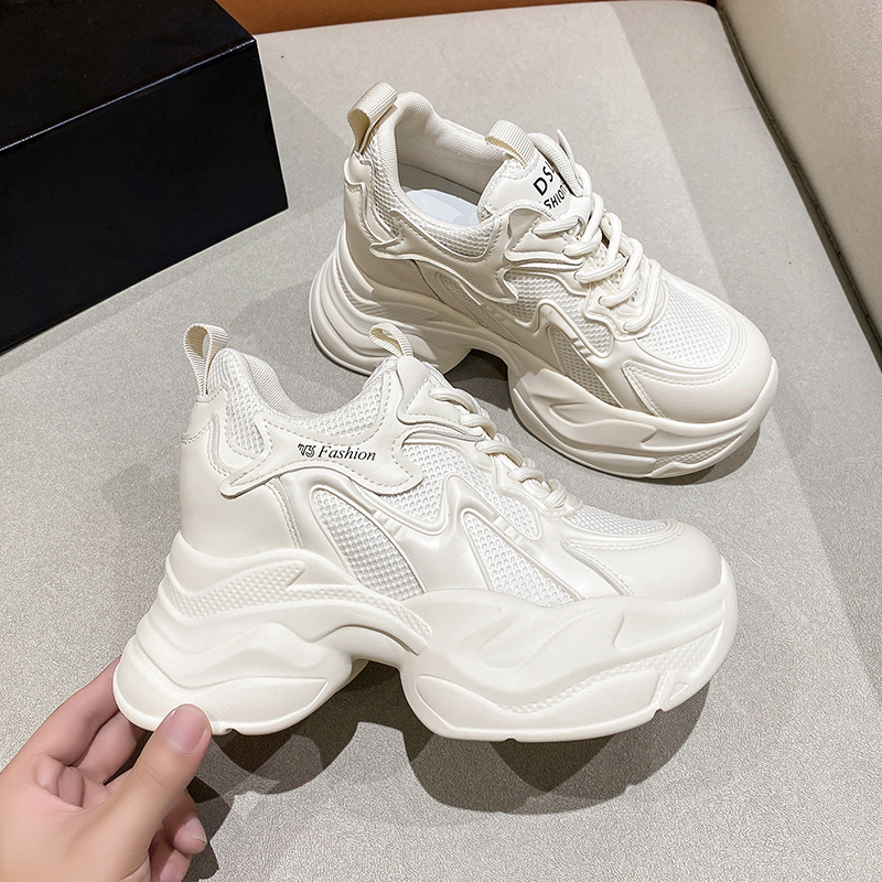 2024 Spring Women's Platform Dad Sneakers - Versatile High Heel Shoes for Short Women, Trendy Casual Footwear 2024 Spring Women's Platform Dad Sneakers - Versatile High Heel Shoes for Short Women, Trendy Casual Footwear