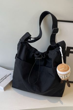 2025 Fashion Large Tote Bag for Women - Stylish Fabric Shoulder Bag with Big Capacity for Commuting and Daily Use