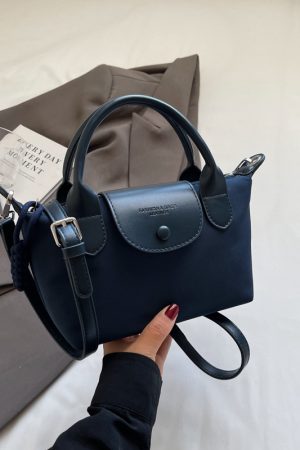 2025 Korean Minimalist Casual Bucket Bag for Women - Trendy Crossbody Shoulder Bag with Unique Niche Design