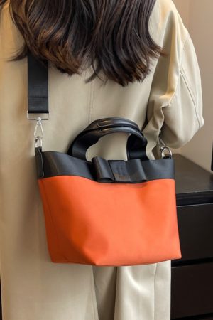 2025 Large Capacity Nylon Commuter Tote Bag for Women, Versatile Crossbody Style with Unique Design for Everyday Use