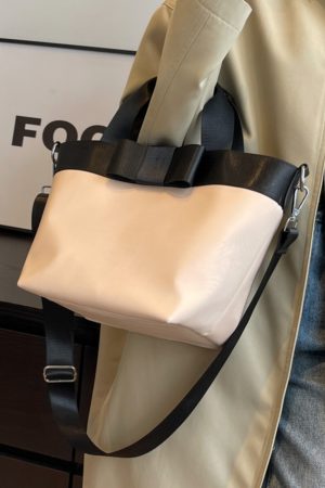 2025 Large Capacity Nylon Commuter Tote Bag for Women, Versatile Crossbody Style with Unique Design for Everyday Use