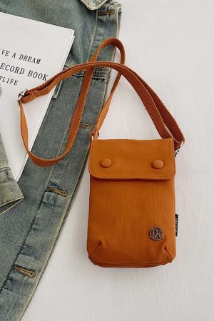 2025 Minimalist Nylon Crossbody Bag for Women - Casual Summer Small Phone Bag