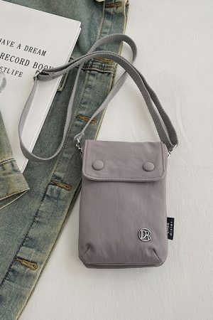 2025 Minimalist Nylon Crossbody Bag for Women - Casual Summer Small Phone Bag