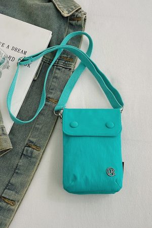 2025 Minimalist Nylon Crossbody Bag for Women - Casual Summer Small Phone Bag