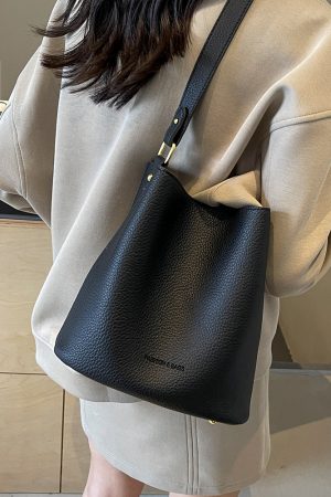 2025 Summer Fashion Women's Retro Bucket Bag - Stylish Crossbody Shoulder Bag for High-End Look