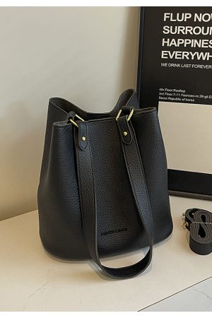 2025 Summer Fashion Women's Retro Bucket Bag - Stylish Crossbody Shoulder Bag for High-End Look