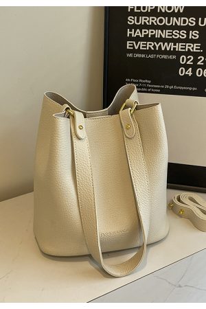 2025 Summer Fashion Women's Retro Bucket Bag - Stylish Crossbody Shoulder Bag for High-End Look