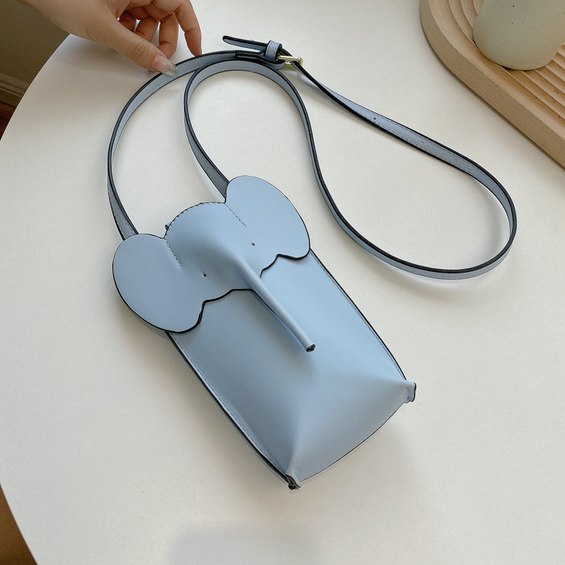 2025 Summer High-End Mini Crossbody Bag for Women - Cute Elephant Design for Coins and Mobile Phone 2025 Summer High-End Mini Crossbody Bag for Women - Cute Elephant Design for Coins and Mobile Phone