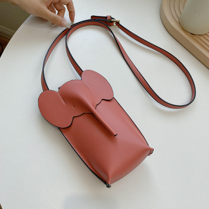2025 Summer High-End Mini Crossbody Bag for Women - Cute Elephant Design for Coins and Mobile Phone 2025 Summer High-End Mini Crossbody Bag for Women - Cute Elephant Design for Coins and Mobile Phone