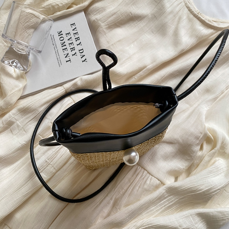 2025 Summer Lightweight Woven Mini Straw Bag for Women, Small Phone Crossbody Bag, Trendy and Stylish Accessory 2025 Summer Lightweight Woven Mini Straw Bag for Women, Small Phone Crossbody Bag, Trendy and Stylish Accessory