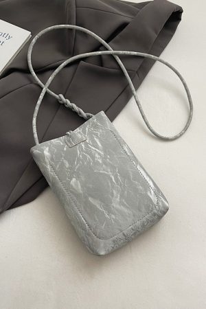 2025 Summer Mini Handbag for Women - High-End Bucket Bag, Versatile Crossbody Style, Niche Ins Accessories