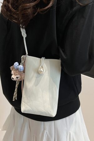 2025 Summer Mini Handbag for Women - High-End Bucket Bag, Versatile Crossbody Style, Niche Ins Accessories