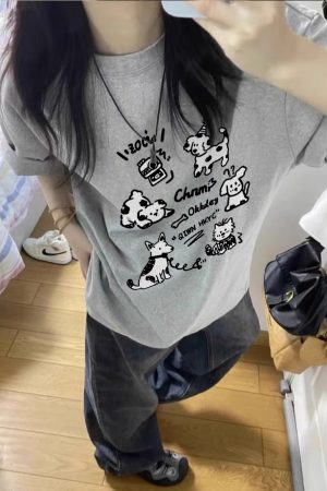 2025 Summer Plus Size Pure Cotton Loose Short Sleeve T-Shirt for Women - Casual American Style Top