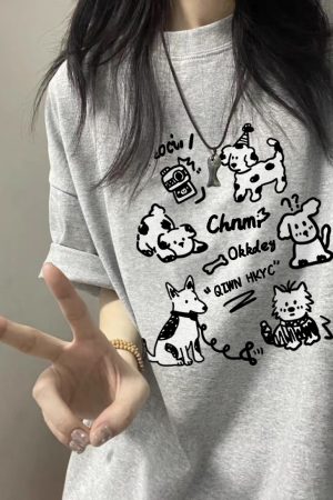 2025 Summer Plus Size Pure Cotton Loose Short Sleeve T-Shirt for Women - Casual American Style Top