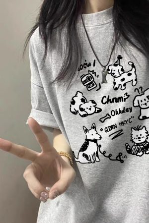 2025 Summer Plus Size Pure Cotton Loose Short Sleeve T-Shirt for Women - Casual American Style Top