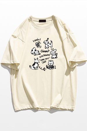 2025 Summer Plus Size Pure Cotton Loose Short Sleeve T-Shirt for Women - Casual American Style Top