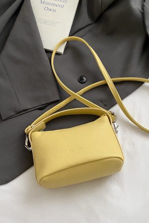 2025 Summer White Crossbody Bag - Stylish High-End Small Handbag Tote for Women, Versatile Casual Fashion Accessory