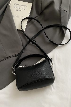 2025 Summer White Crossbody Bag - Stylish High-End Small Handbag Tote for Women, Versatile Casual Fashion Accessory