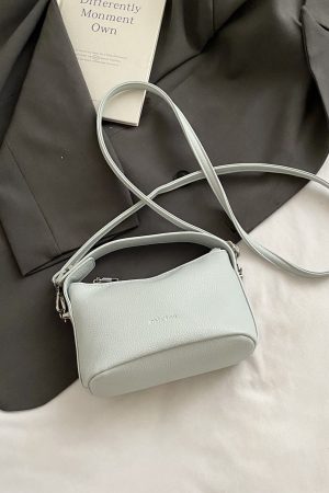 2025 Summer White Crossbody Bag - Stylish High-End Small Handbag Tote for Women, Versatile Casual Fashion Accessory