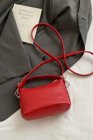 2025 Summer White Crossbody Bag - Stylish High-End Small Handbag Tote for Women, Versatile Casual Fashion Accessory