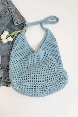 2025 Summer Women's Large Capacity Hollow Woven Beach Bucket Bag - Trendy Simple Design for Coastal Adventures