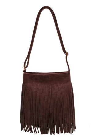2025 Women's Autumn Winter Retro Korean Style Tassel Small Square Shoulder Bag - High-End Minimalist Fashion Accessory