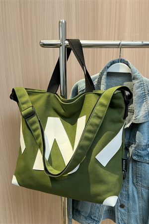 2025 Womenâ€™s Canvas Tote Bag - Large Capacity, Versatile Handbag for Students, Commuting, Shoulder and Crossbody Style