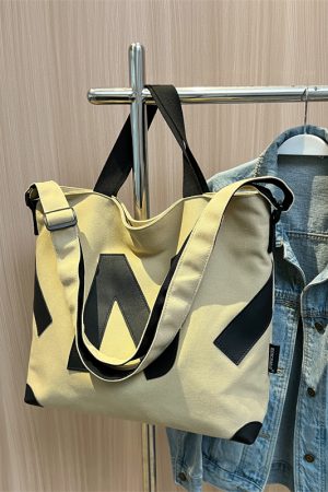 2025 Womenâ€™s Canvas Tote Bag - Large Capacity, Versatile Handbag for Students, Commuting, Shoulder and Crossbody Style