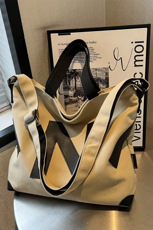 2025 Womenâ€™s Canvas Tote Bag - Large Capacity, Versatile Handbag for Students, Commuting, Shoulder and Crossbody Style