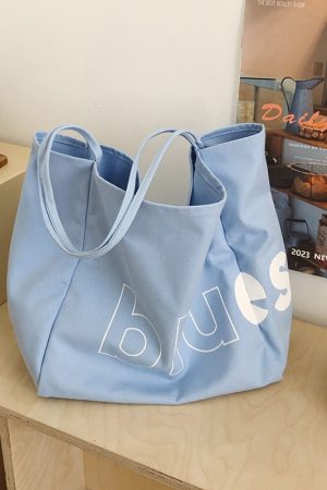 2025 Women's Casual Canvas Tote Bag - Large Capacity Shoulder Bag for Commuting, Trendy Handheld Design