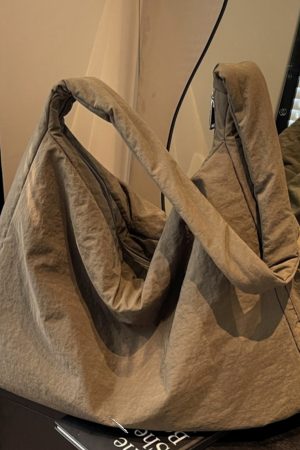 2025 Women's Casual Cotton Crossbody Bag - Large Capacity Shoulder Tote for Spring & Summer, Versatile Relaxed Style