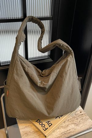 2025 Women's Casual Cotton Crossbody Bag - Large Capacity Shoulder Tote for Spring & Summer, Versatile Relaxed Style