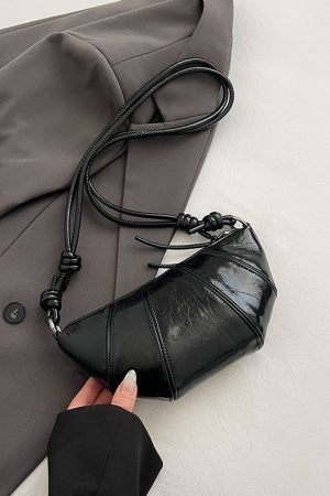 2025 Women's High-End Silver Horn Dumpling Bag - Textured Crossbody Zipper Phone Bag for Summer Fashion