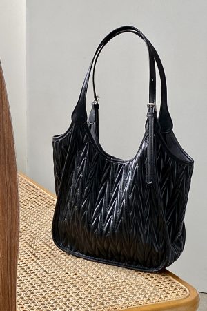 2025 Women's High-End Simple Shoulder Tote Bag - Large Capacity Commuter Bag for Everyday Fashion