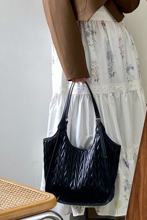 2025 Women's High-End Simple Shoulder Tote Bag - Large Capacity Commuter Bag for Everyday Fashion