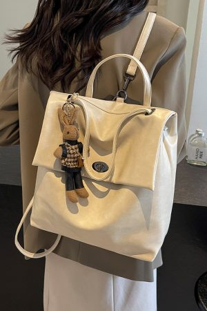 2025 Women's High-End Travel Backpack - Large Capacity College School Bag, Stylish Hand-Held Design for Modern Students