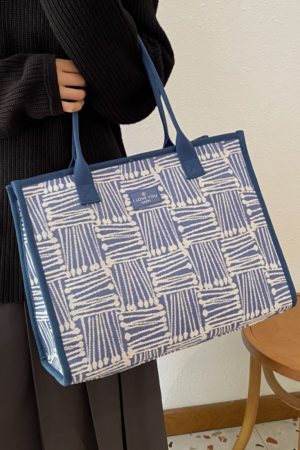 2025 Women's Large Capacity Canvas Tote Bag for Spring & Summer - Stylish Travel, Shopping, and Commuter Shoulder Bag