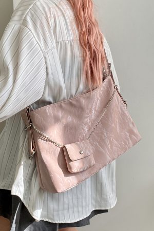 2025 Women's Large Capacity Tote Bag - Spring Summer Chain Shoulder Crossbody Bag - Trendy Niche Design