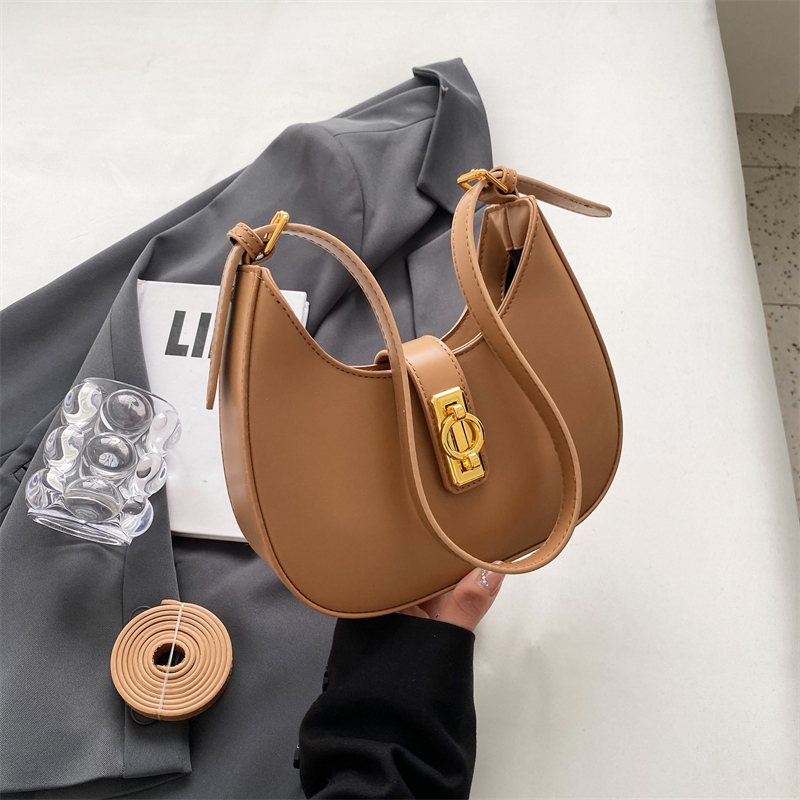 2025 Women's Minimalist Textured Saddle Bag - Summer Fresh Underarm High-End Shoulder Bag 2025 Women's Minimalist Textured Saddle Bag - Summer Fresh Underarm High-End Shoulder Bag