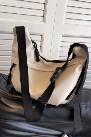 2025 Women's Oxford Cloth Crossbody Bag, Large Capacity Dumpling Shoulder Bag for Class and Commuting, Trendy Casual Style