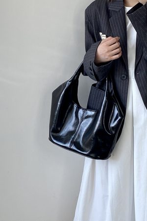 2025 Women's Relaxed Tote Bag - Large Capacity Underarm Shoulder Bag with Versatile Niche Design for Everyday Style