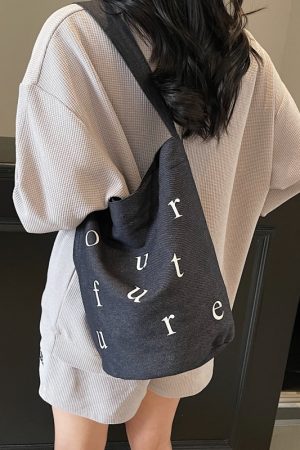 2025 Women's Summer Large Capacity Ethnic Style Bucket Bag - Versatile Crossbody Canvas Tote for Commuting & Everyday Use