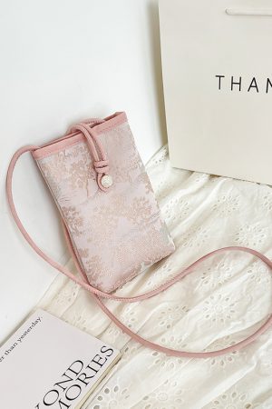 2025 Women's Summer Mini Crossbody Bag - High-End Chinese National Style Mobile Phone Bag for Walking