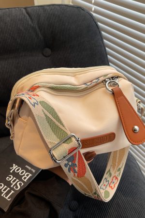 2025 Women's Summer Nylon Oxford Cloth Versatile Crossbody Shoulder Bag - Niche Design Commuter Style