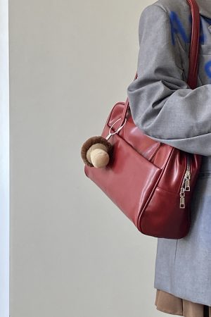 2025 Women's Tote Bag - Korean Style Light Retro Large Capacity Handheld Underarm Bag for Everyday Use