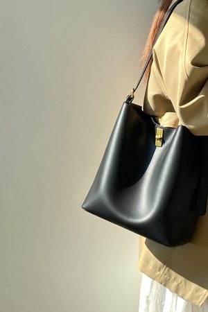 2025 Women's Versatile High-Quality Bucket Bag - Casual Commuter Shoulder Tote Crossbody Bag