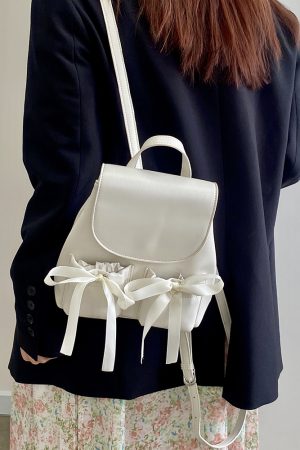 2025 Women's Versatile Small Backpack - Fresh High-End Sweet Double Shoulder Bag for Everyday Use