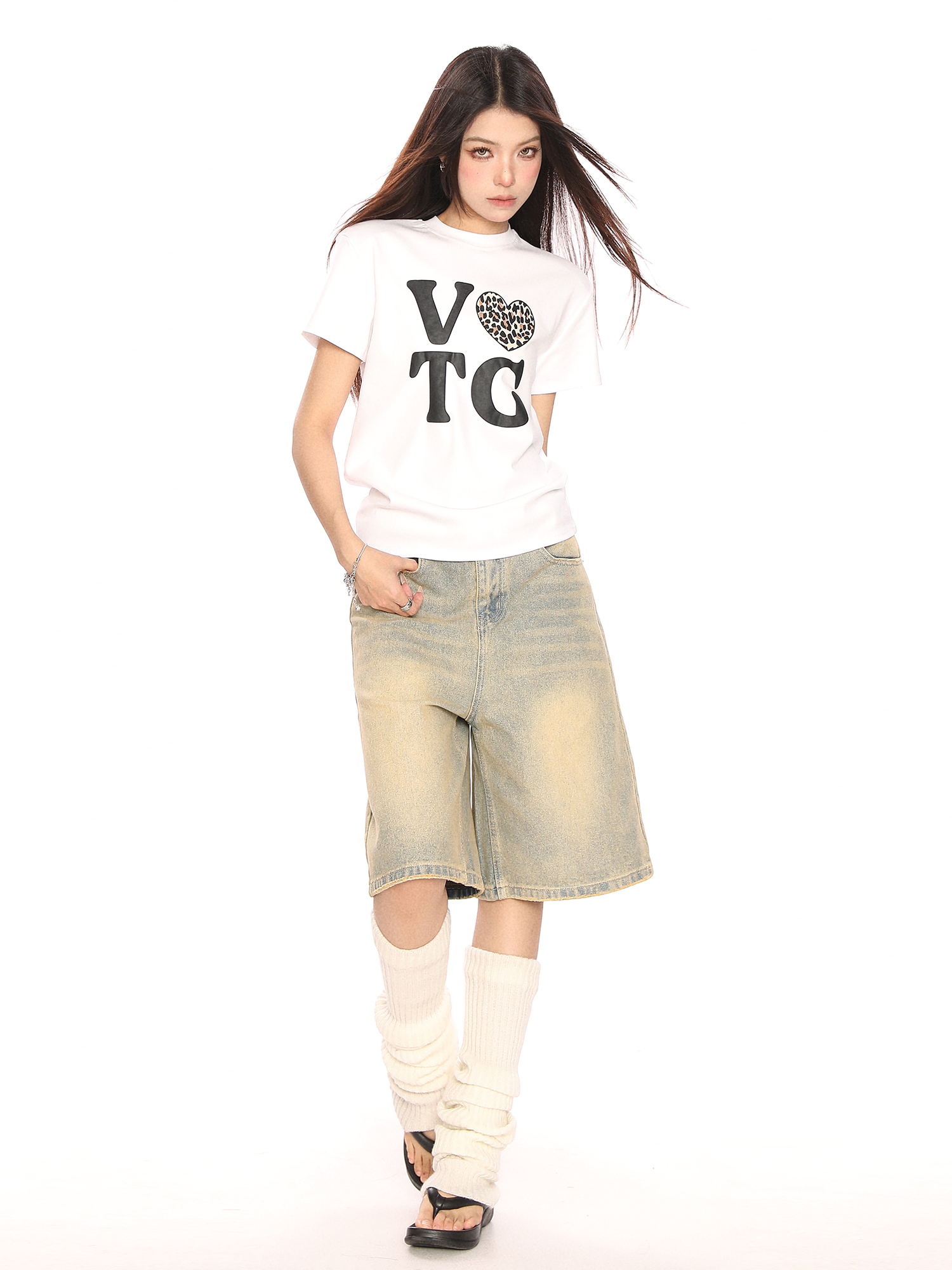 American Heart Letter Print Short Sleeve Crop Top T-Shirt for Women - Summer Casual Versatile Style American Heart Letter Print Short Sleeve Crop Top T-Shirt for Women - Summer Casual Versatile Style